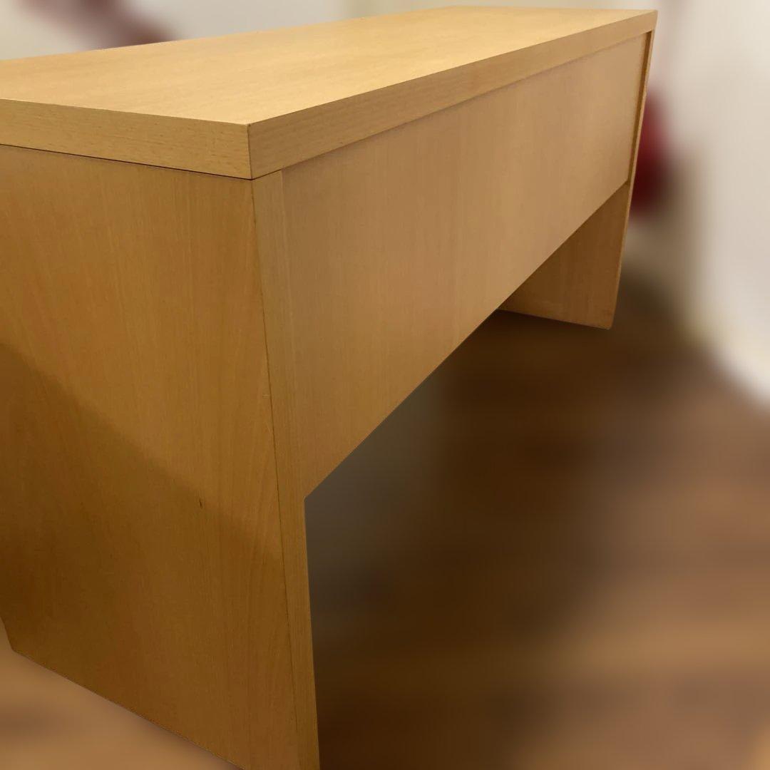 無印良品 奥行45㎝ ブナ材デスク