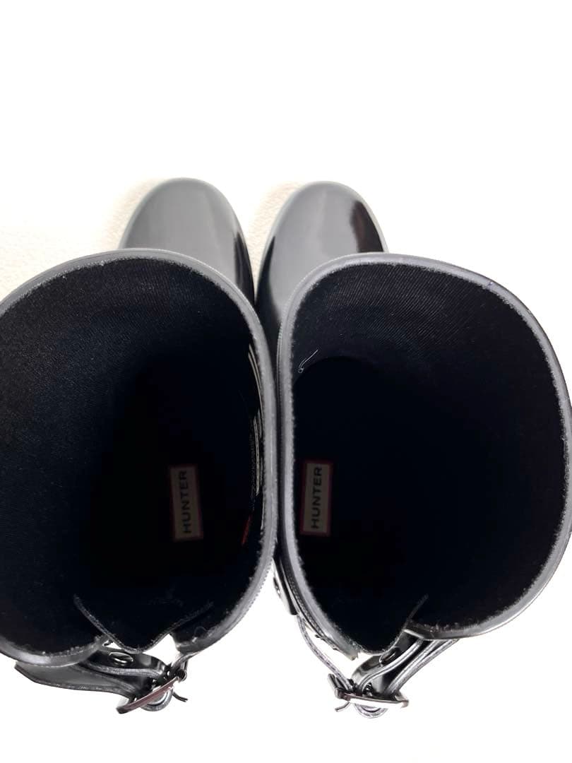 【美品】HUNTER レインブーツ UK6 24.5 cm (eu 39)