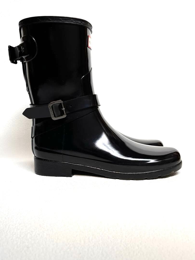 【美品】HUNTER レインブーツ UK6 24.5 cm (eu 39)