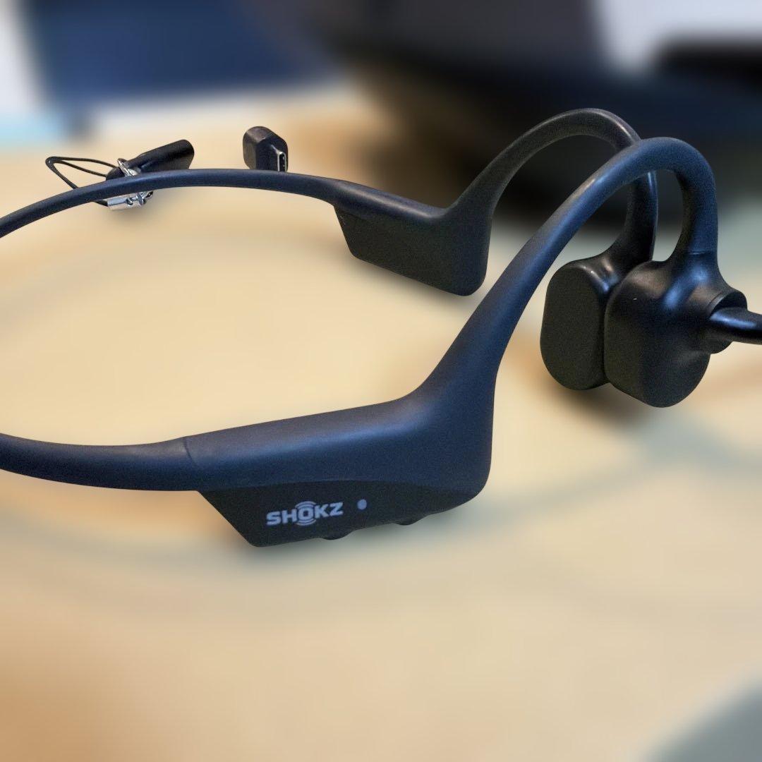 SHOKZ OPENCOMM 2 骨伝導ヘッドセット ブラック