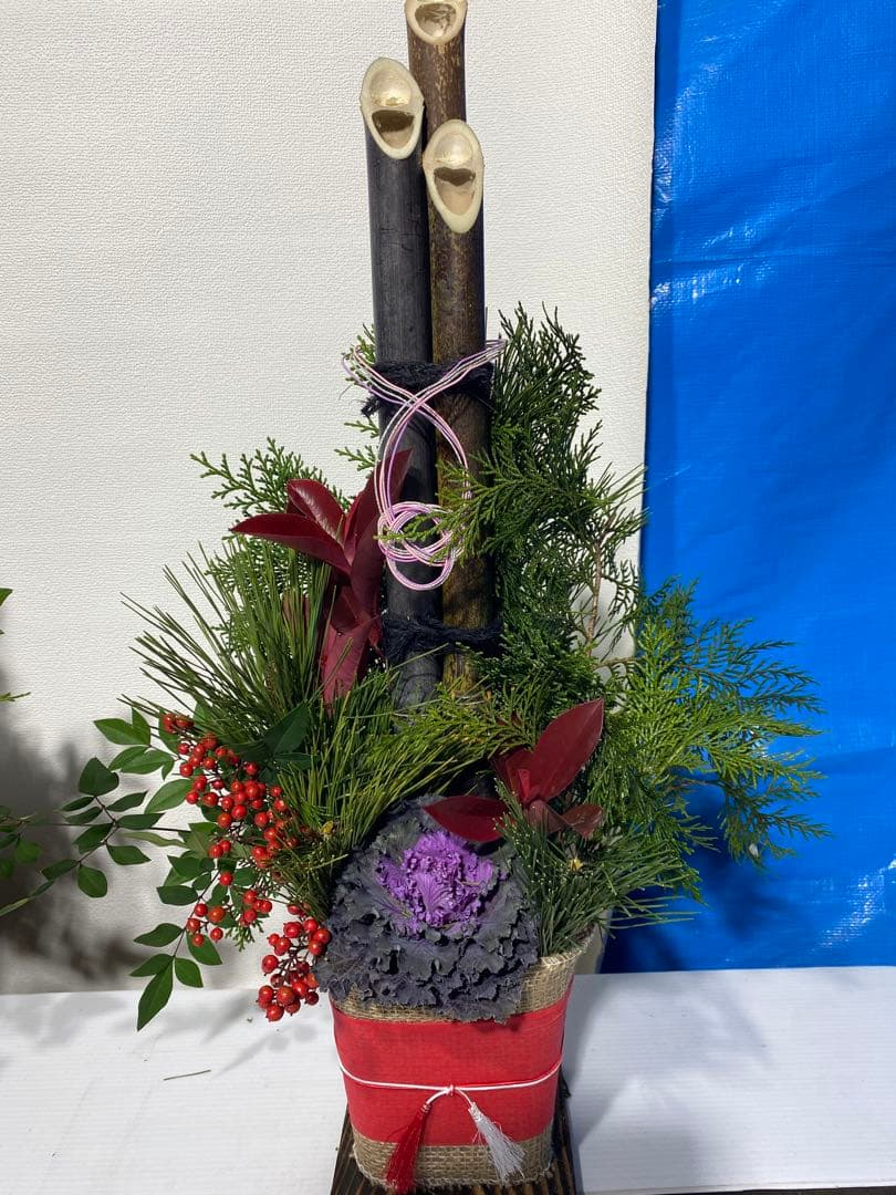 とんとん屋ページ　門松彩　60センチ