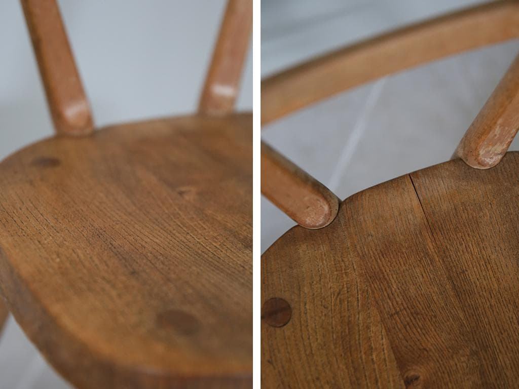 英国アンティークERCOLアーコールスタッキングチェア/子供イス91-130-1