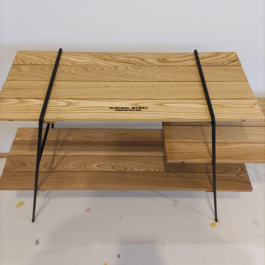 ミニマルワークス　モカシェルフプラス　キャンプラック　シェルフ　ギア