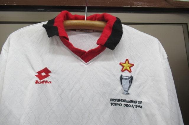 幻　当時物　ACミラン　長袖ユニフォーム　94年　ロット　イタリア製