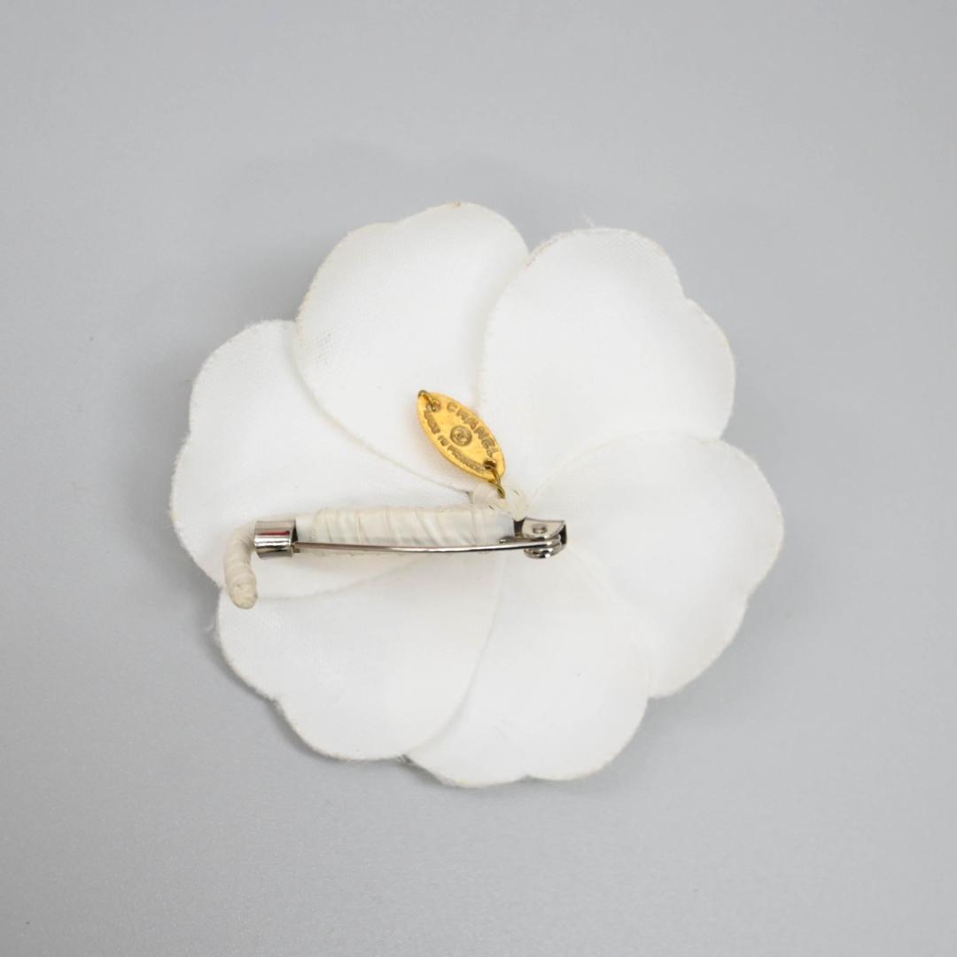 □ 45242★CHANEL シャネル カメリア コサージュ ブローチ