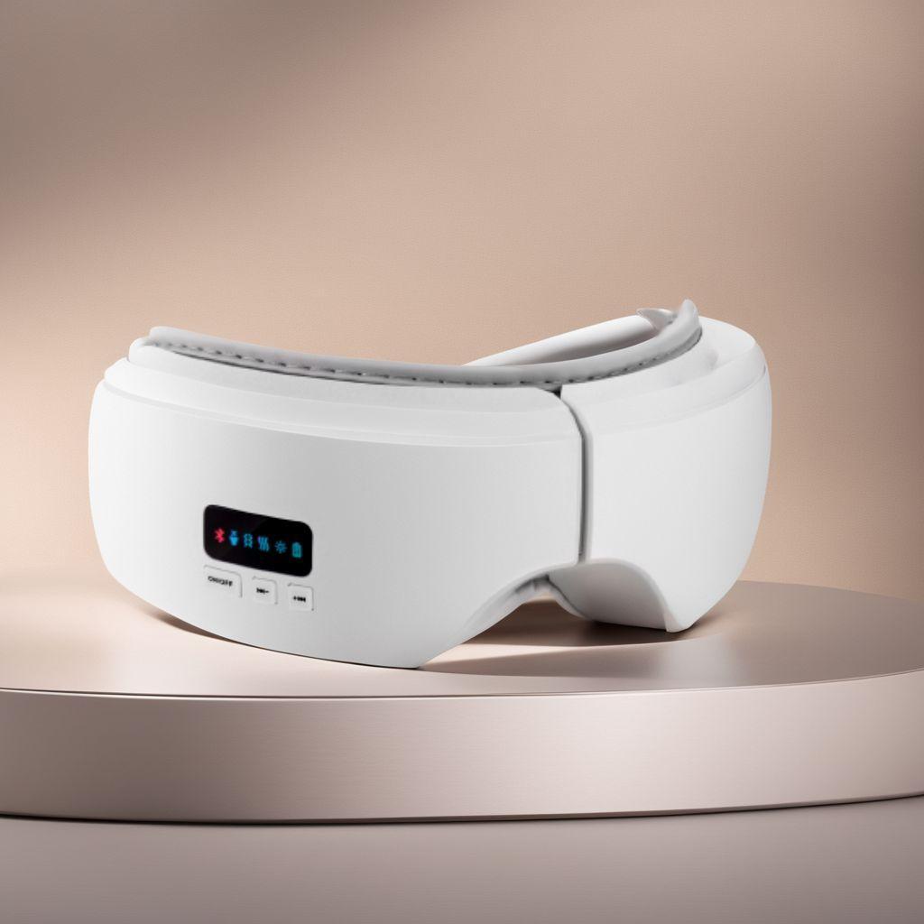 発熱 空気圧Bluetooth音楽 アイウォーマー 多周波振動 目元エステ