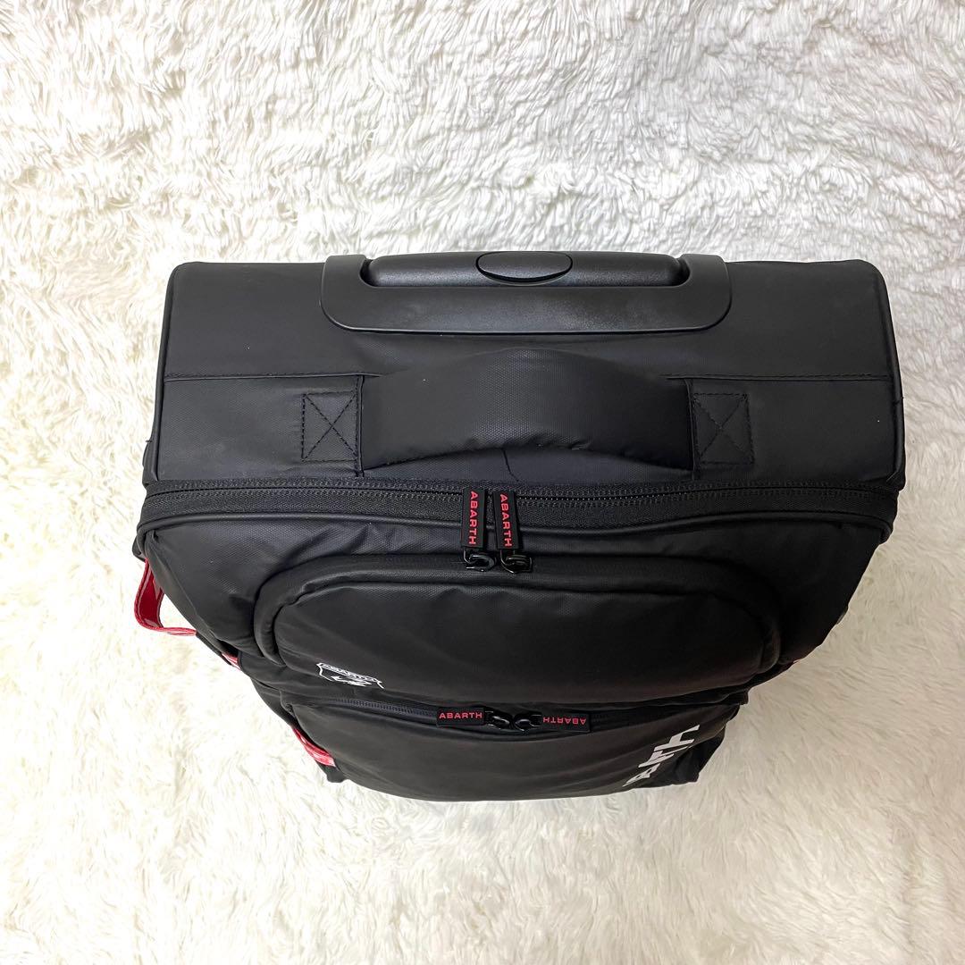 極美品 アバルト ABARTH スーツケース キャリー 2輪 旅行 出張