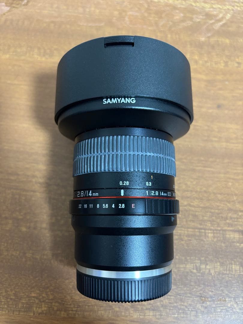 レンズ(単焦点) SAMYANG F2.8 14mm ED AS IF UMC