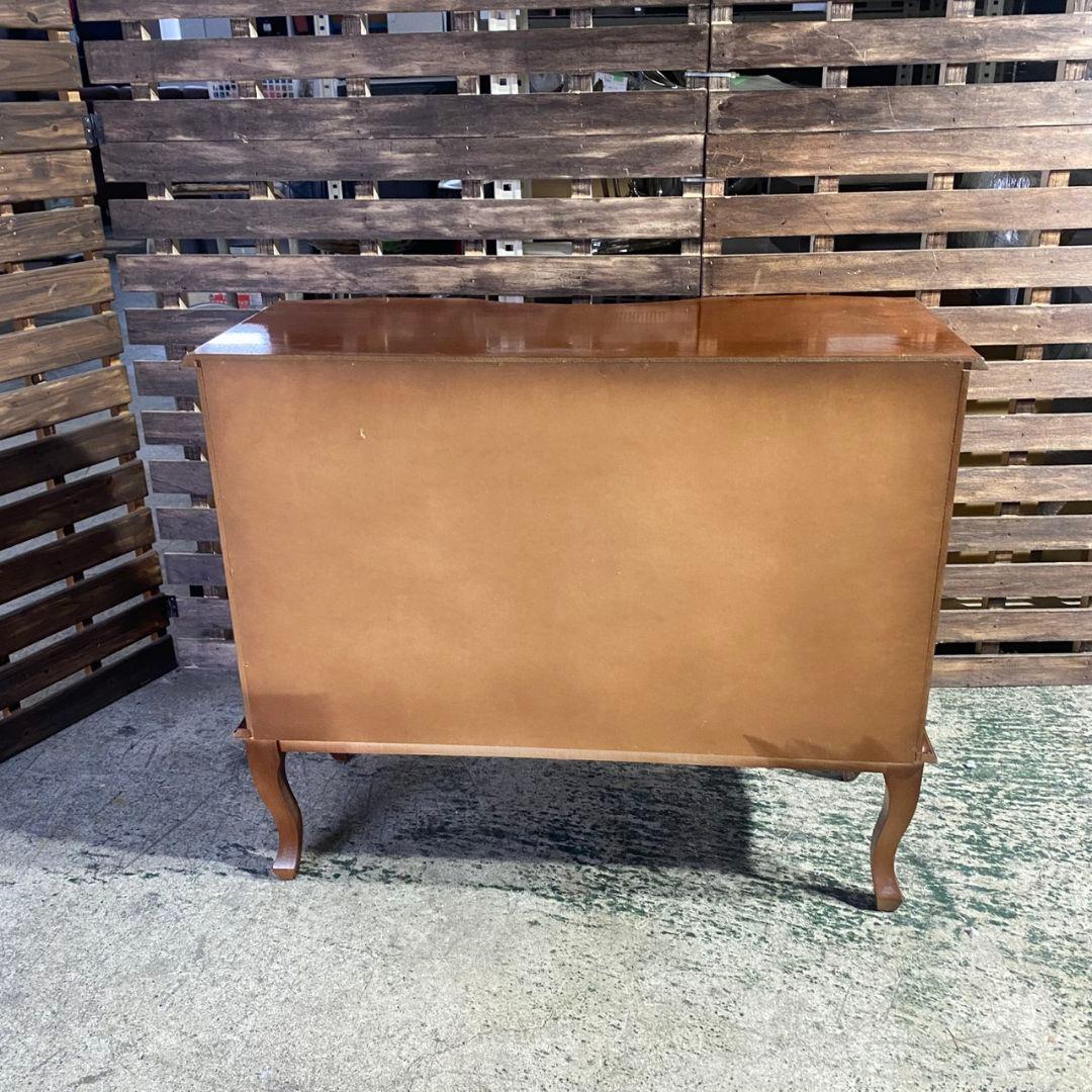 K892 TAROCCO VACCARI イタリア製 3段チェスト 象嵌 猫脚