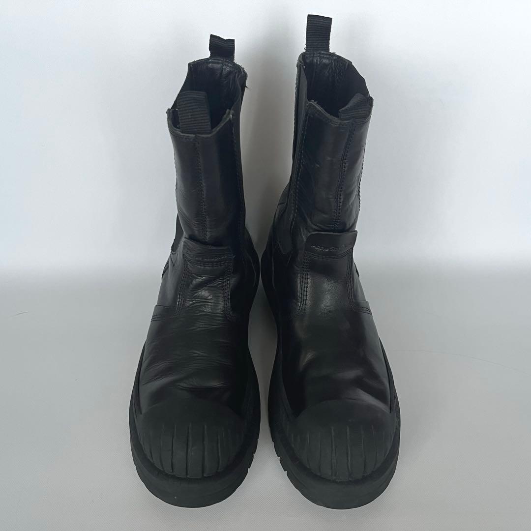 acne studios アクネストゥディオズ レザー サイドゴアブーツ