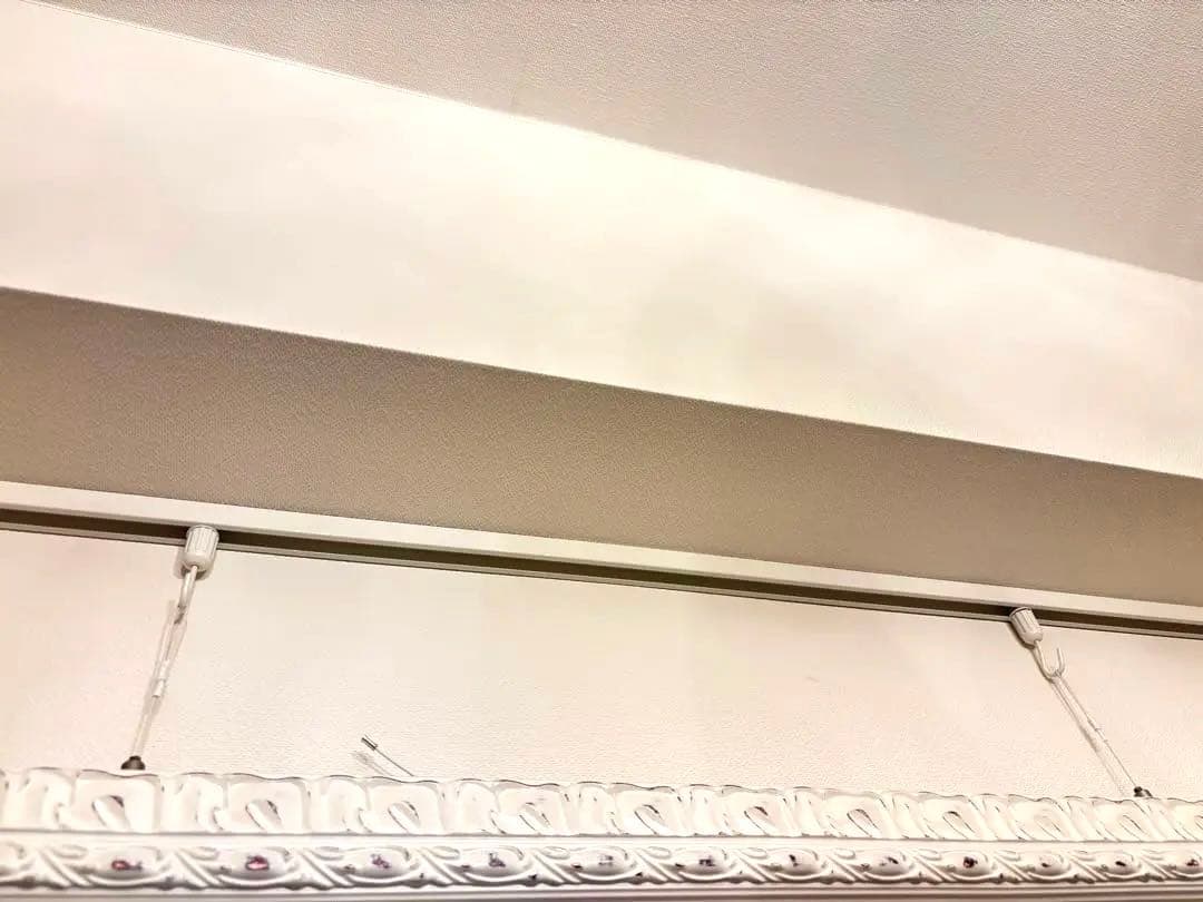 フランフラン クラシカル エレガント ホワイト ウォールミラー 70×100cm