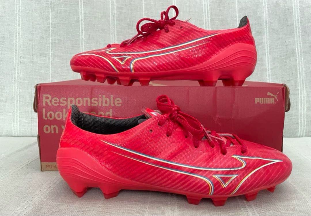 ミズノ　Mizuno アルファ α ELITE 25.0cm ゼログラシューレス