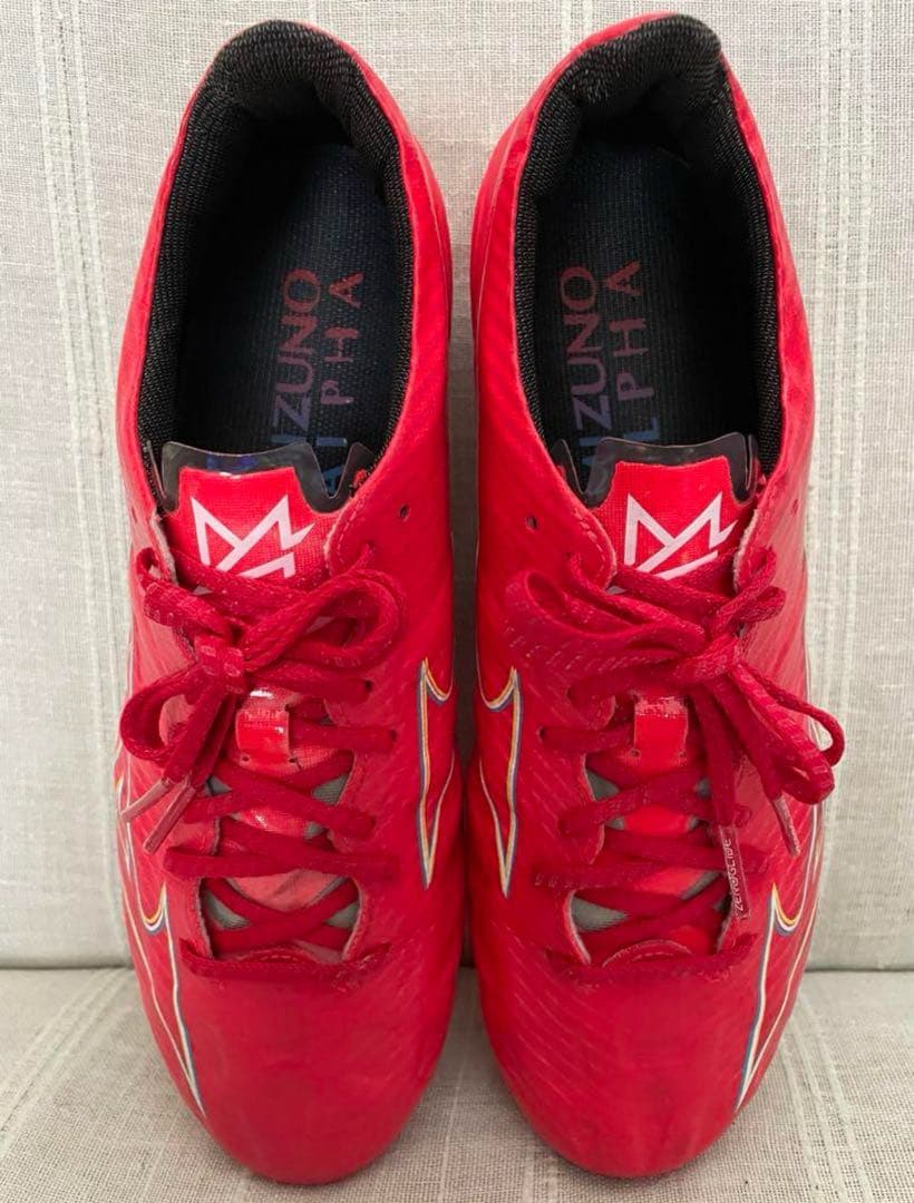 ミズノ　Mizuno アルファ α ELITE 25.0cm ゼログラシューレス