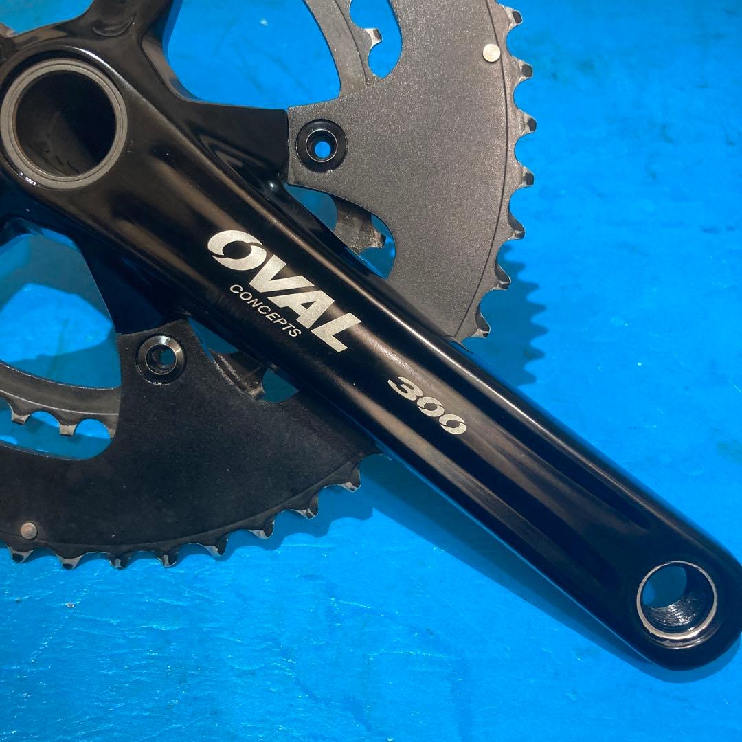 ★美品 praxisworks OVAL300 52/36 クランクセット