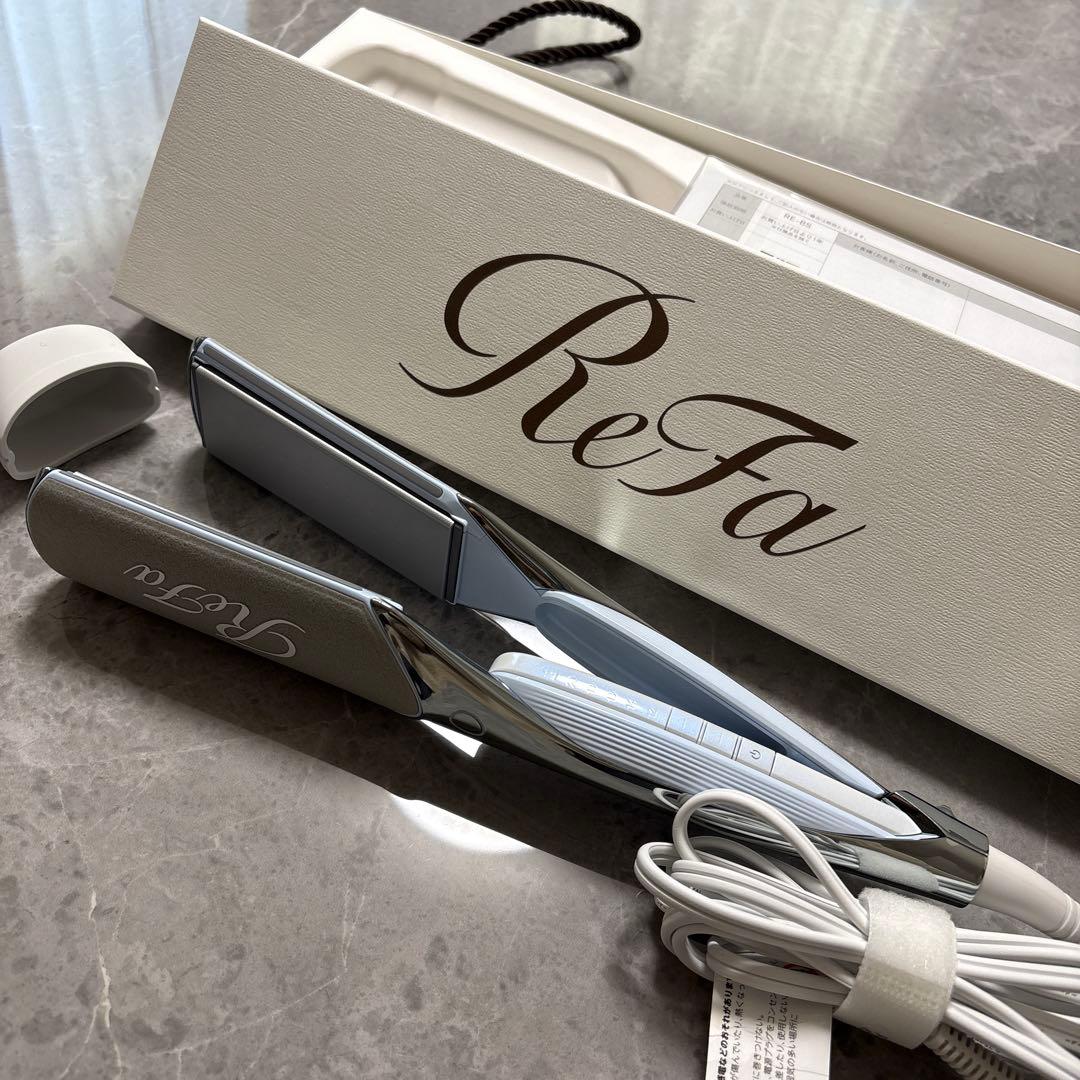 【ReFa 最新 ヘアアイロン ！】 リファパワーストレートアイロン プロ 幅広
