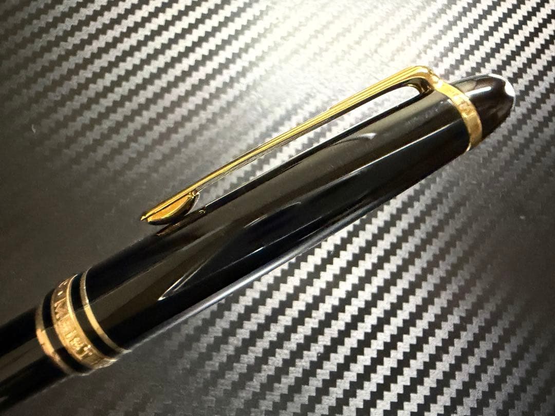 未使用に近い モンブラン 144 ブラック 中白 EF 極細字 万年筆