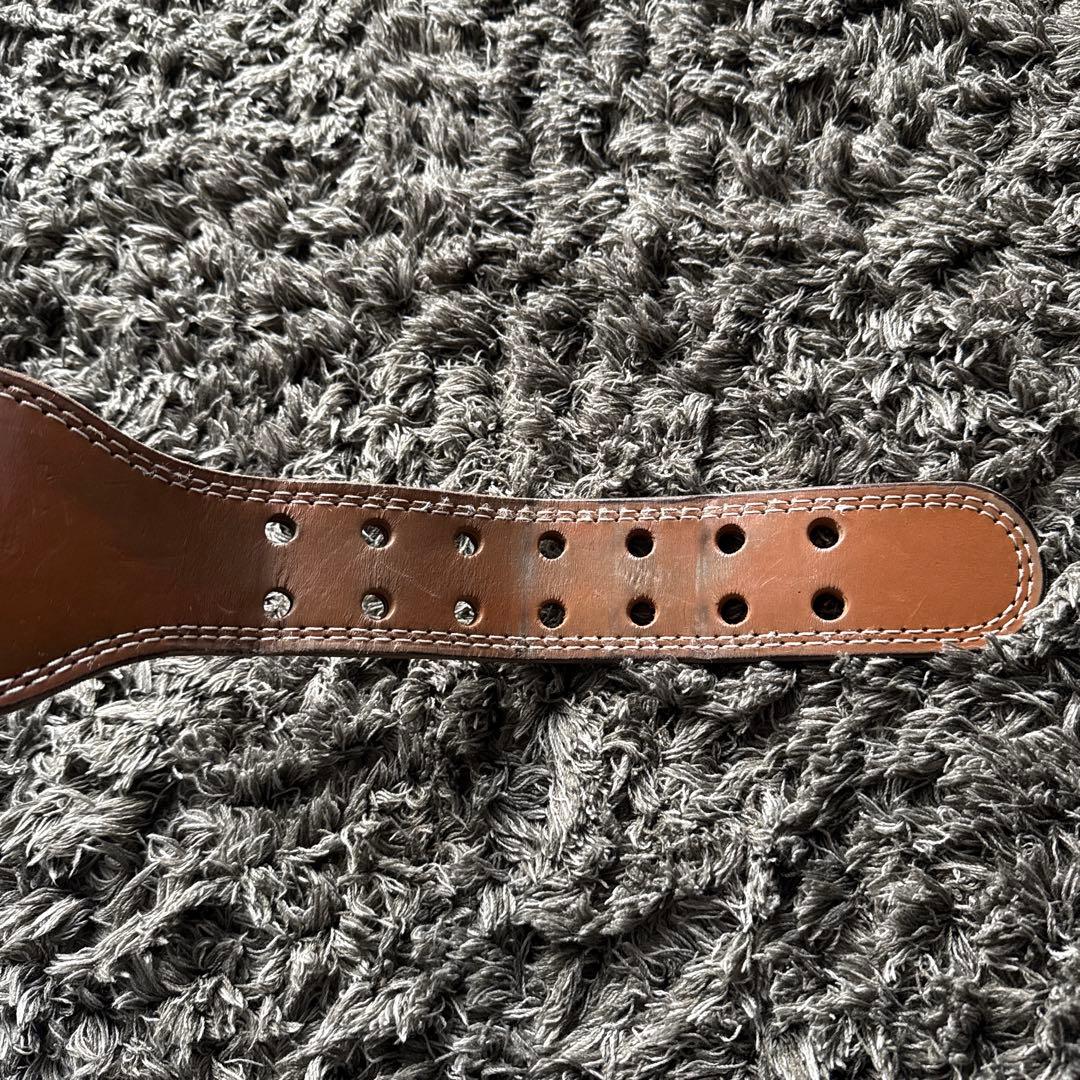 GOLD’S GYM G3324プロレザーベルト S ブラウン トレーニング