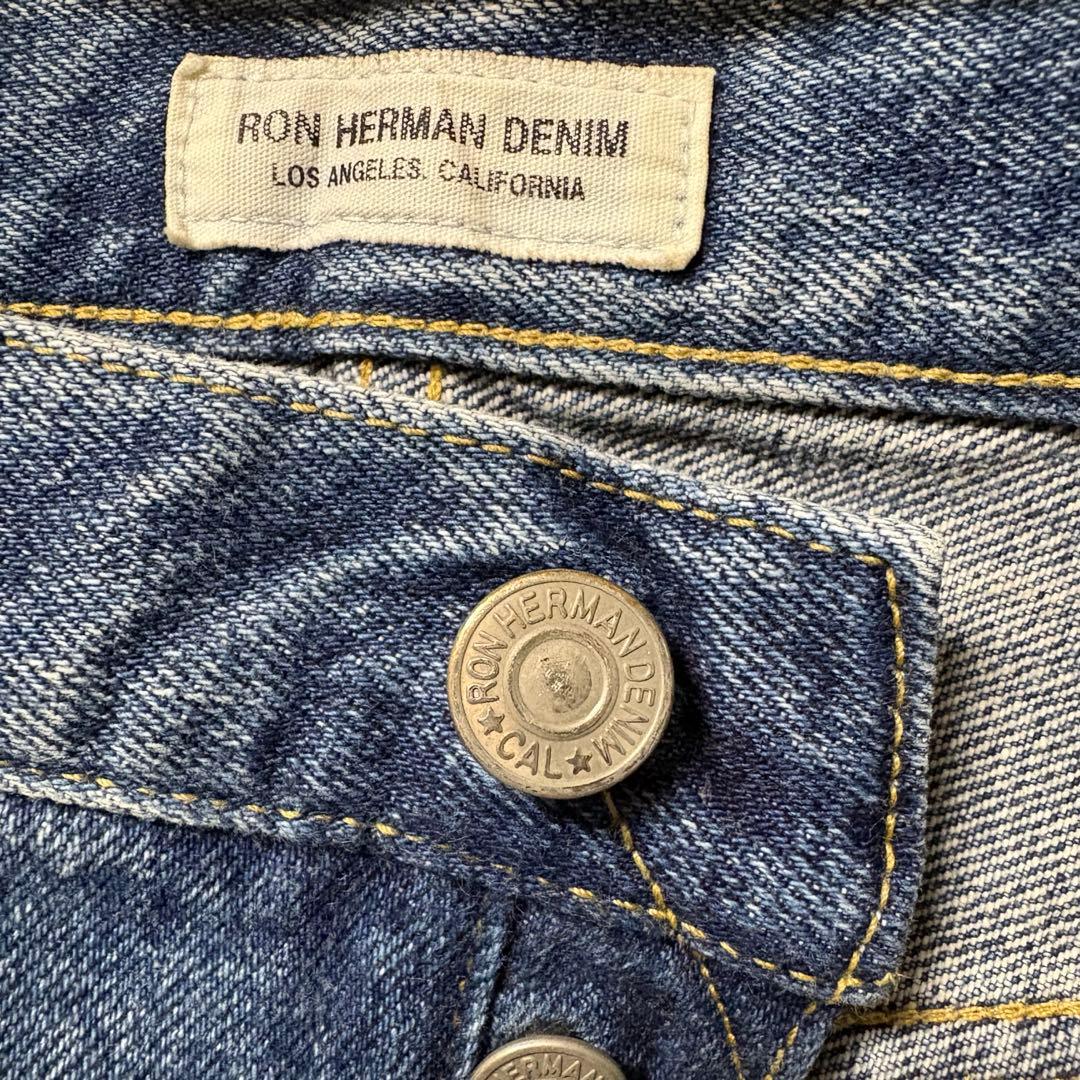 RonHerman ビンテージ加工セルビッチデニム 赤耳 RHCペンキ 日本製