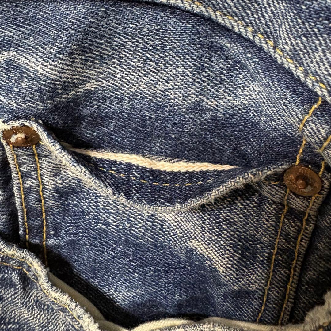 RonHerman ビンテージ加工セルビッチデニム 赤耳 RHCペンキ 日本製