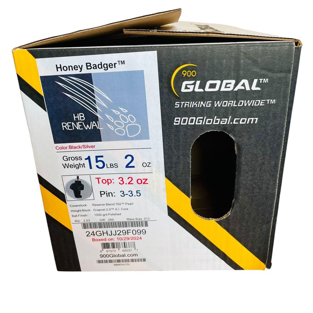 新品　900グローバル・ハニーバジャーRENEWAL 15p2oz