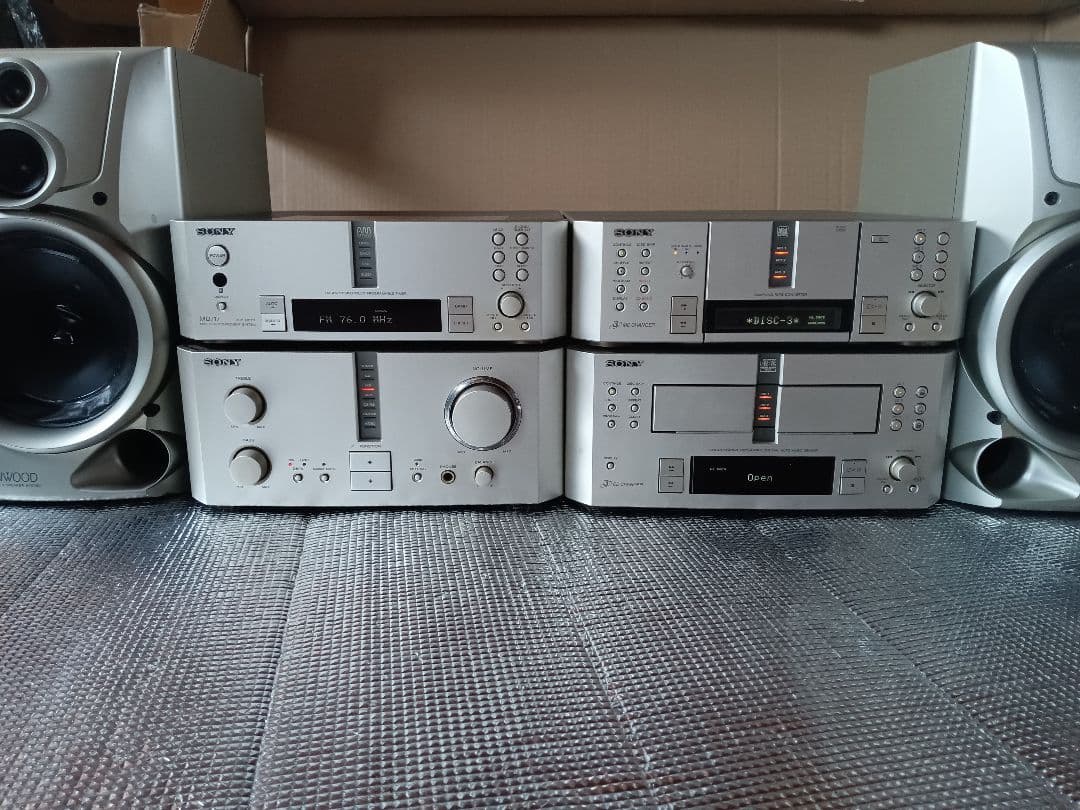 【ジャンク品】SONY システムコンポ ST-MS717