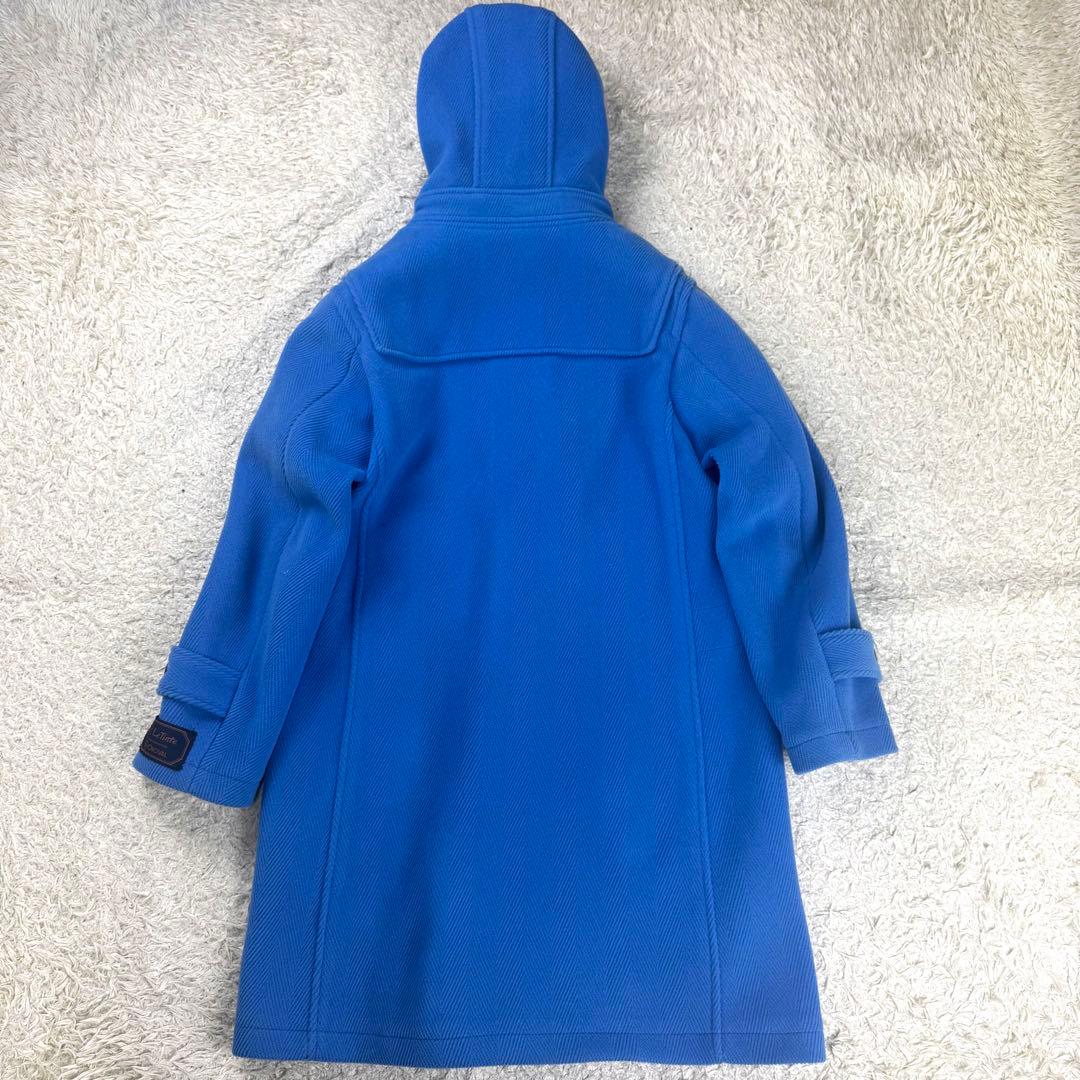 希少カラー★オーシバル LeTinte ヘリンボーン ダッフルコート ブルー M