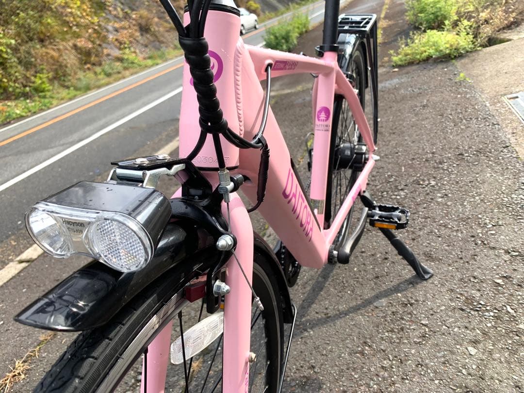 【動作確認済】送料無料BUILTIN電動アシスト自転車 低走行距離246km