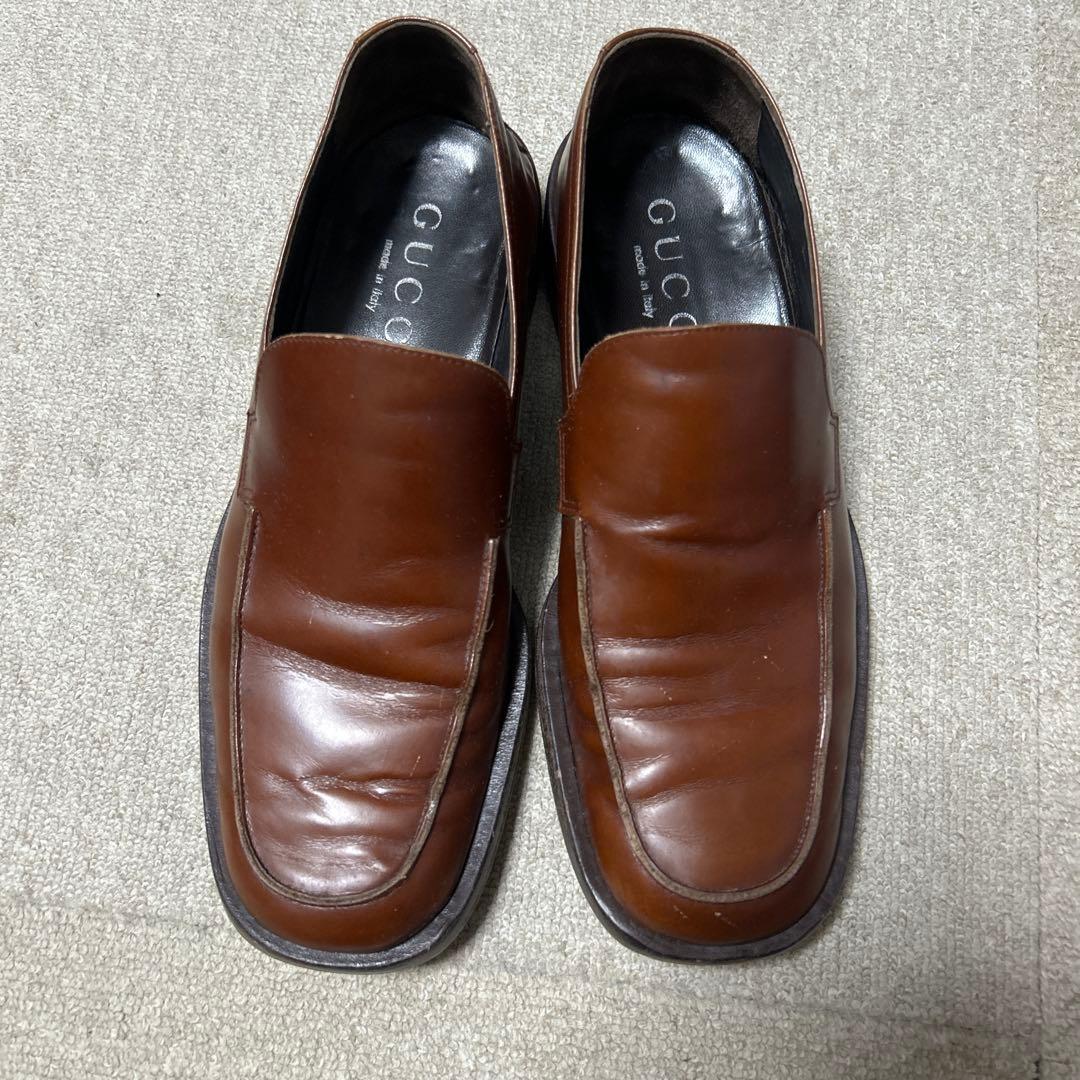 GUCCI グッチ　ローファー　革靴　メンズ　ハイブラ　古着　ヴィンテージ