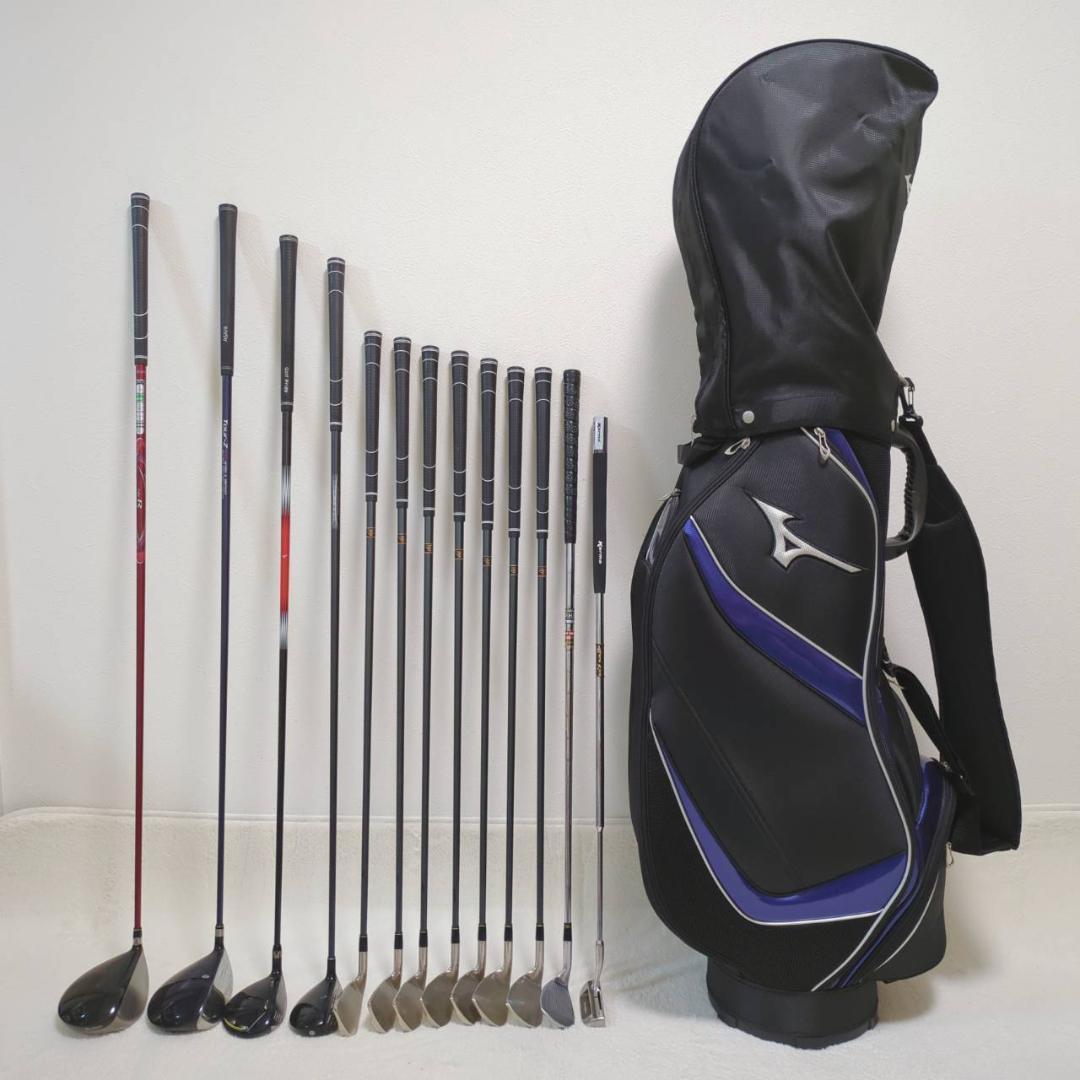 ゴルフクラブ　マックテック　ミズノ　他　メンズ ゴルフクラブセット 送料込み