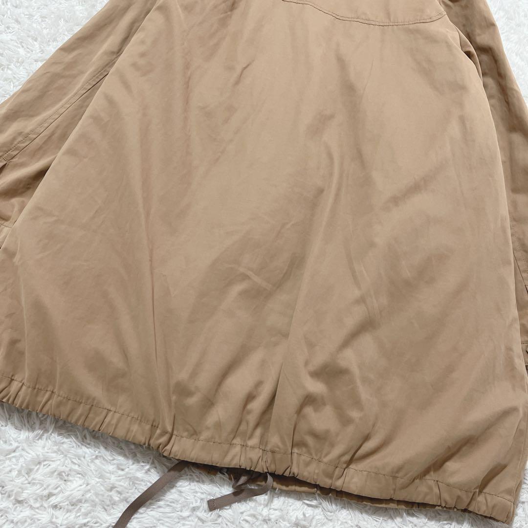 美品✨ホコモモラ　モッズコート　フード＆ライナー付き　ベージュ　L キルティング