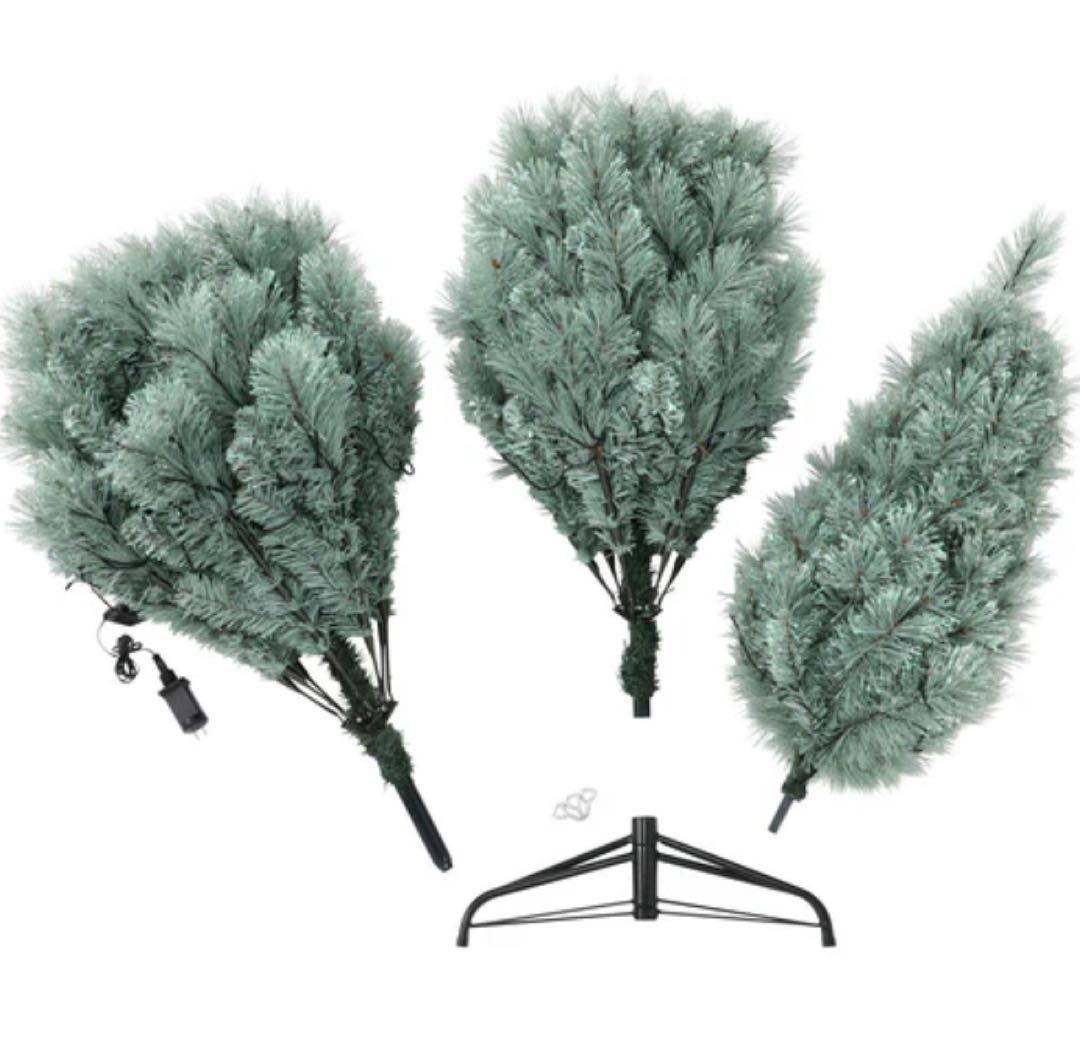 生ちょこ＠プロフ必読‼︎　クリスマスツリー 組み立て式　オーロラ