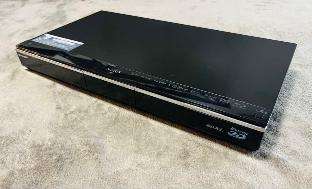 SHARP 3D ブルーレイレコーダーBD-HDW75