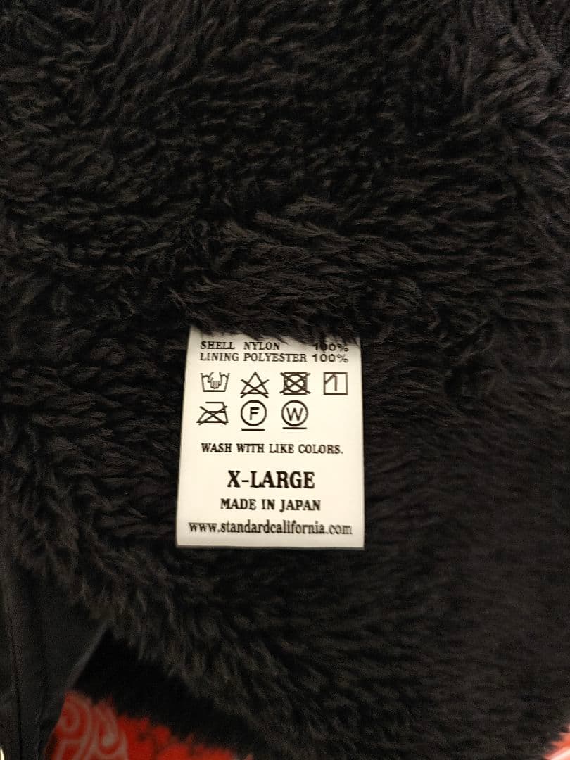 Standard California フード付きナイロンジャケット