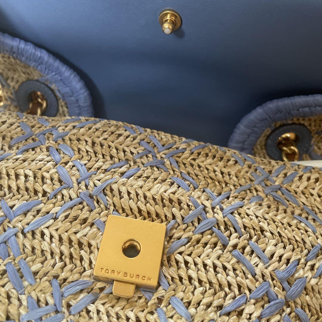 【美品】TORYBURCH FLEMING SOFT STRAW SMALL