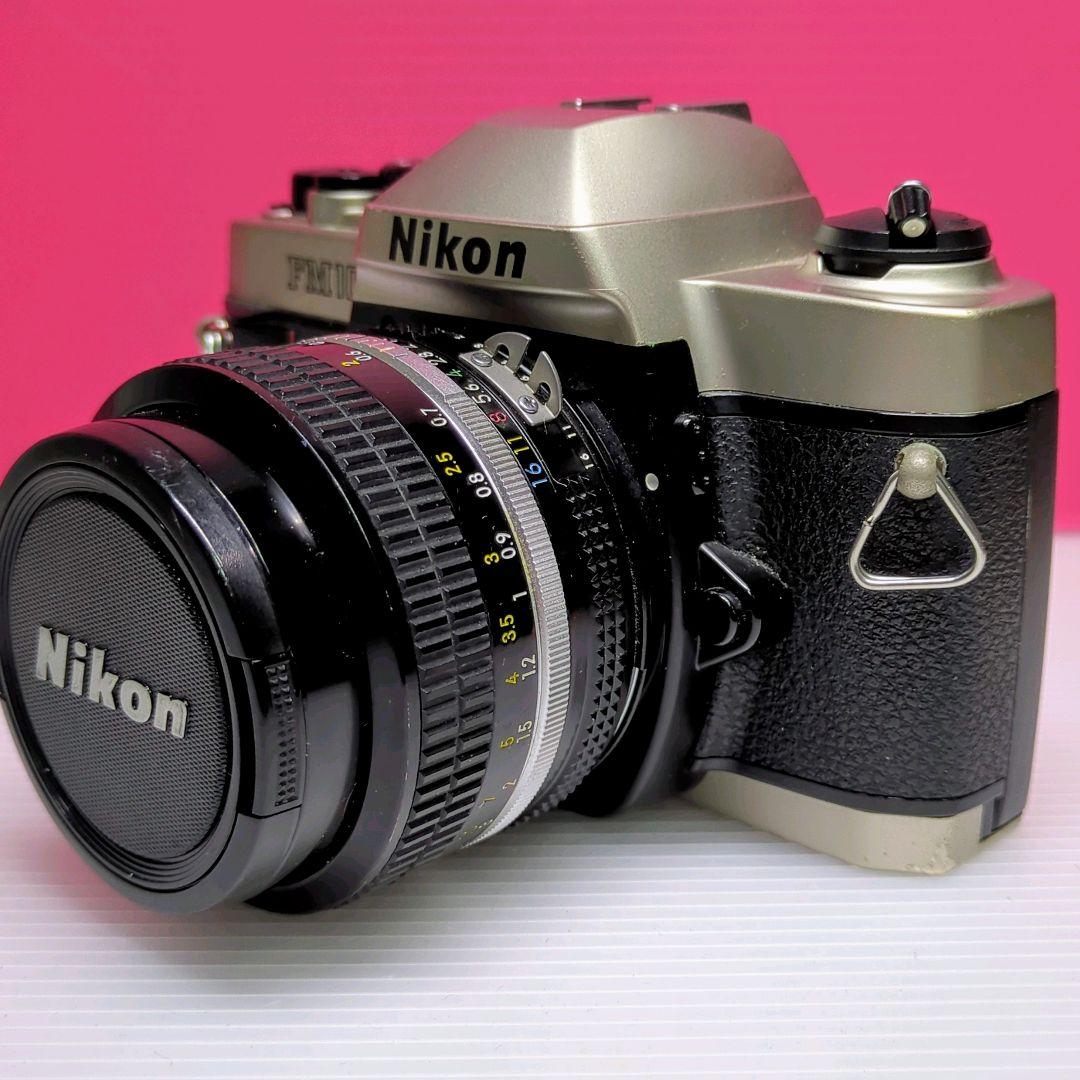 【美品】 Nikon FM10 + Nikkor 50mm f1.4 Ai改