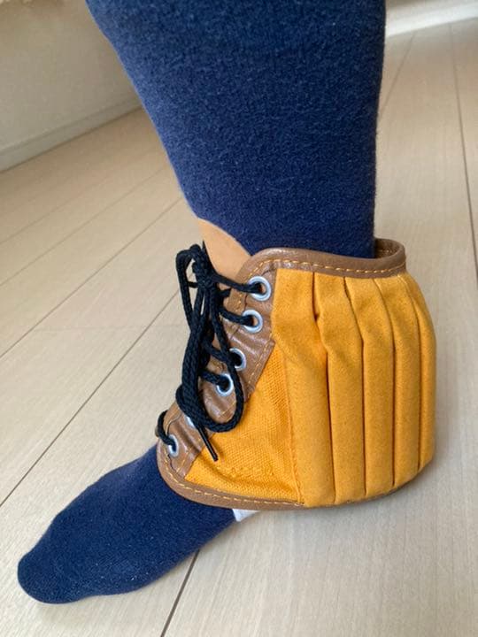 アンクルウェイト　鉄棒10本内蔵　重さ1.18kg