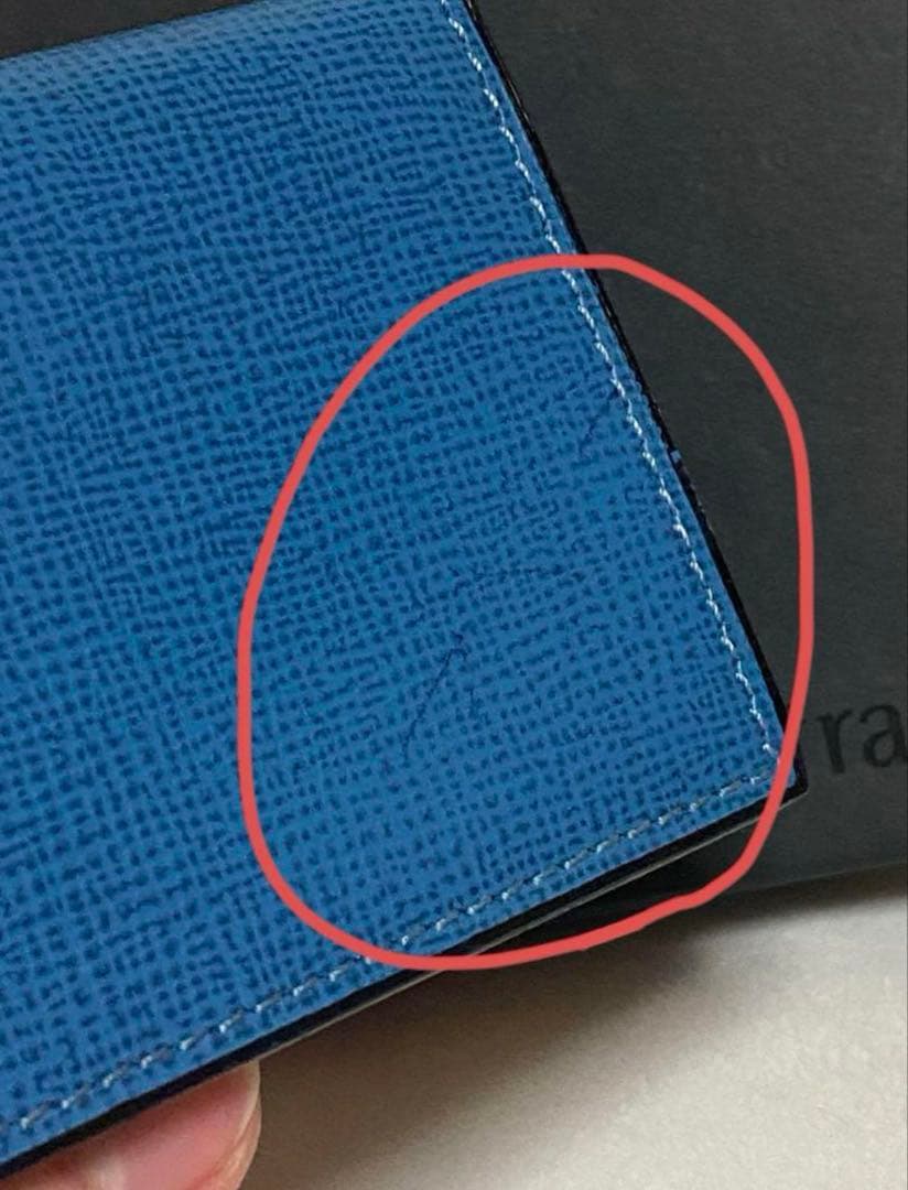 ヴァレクストラ名刺ケースカードケースブラック レザー名刺入れ