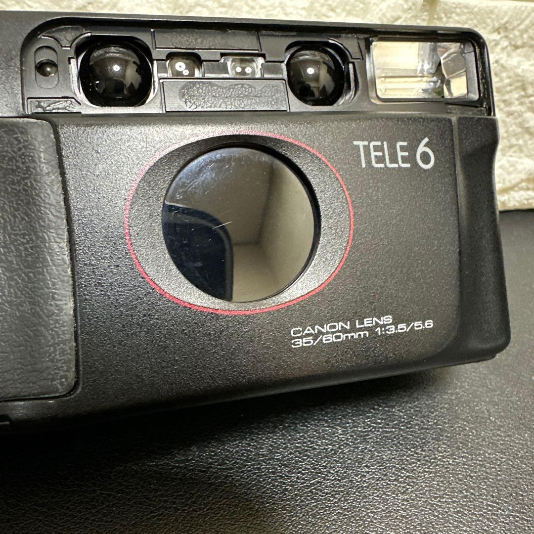 美品　Canon Autoboy TELE6 DATE 動作確認済　やや雑あり