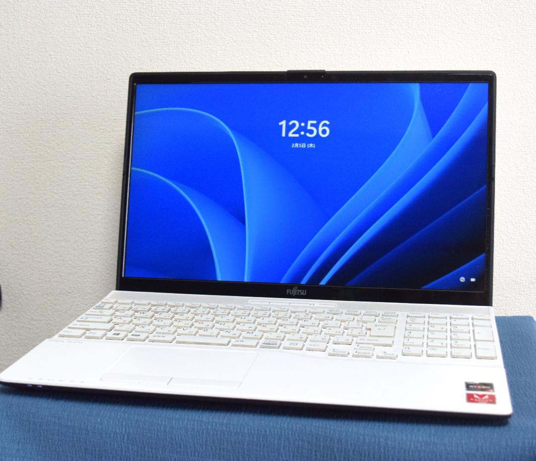 美品！富士通高性能Ryzen3最新Windows11メモリ8G高速SSD240G