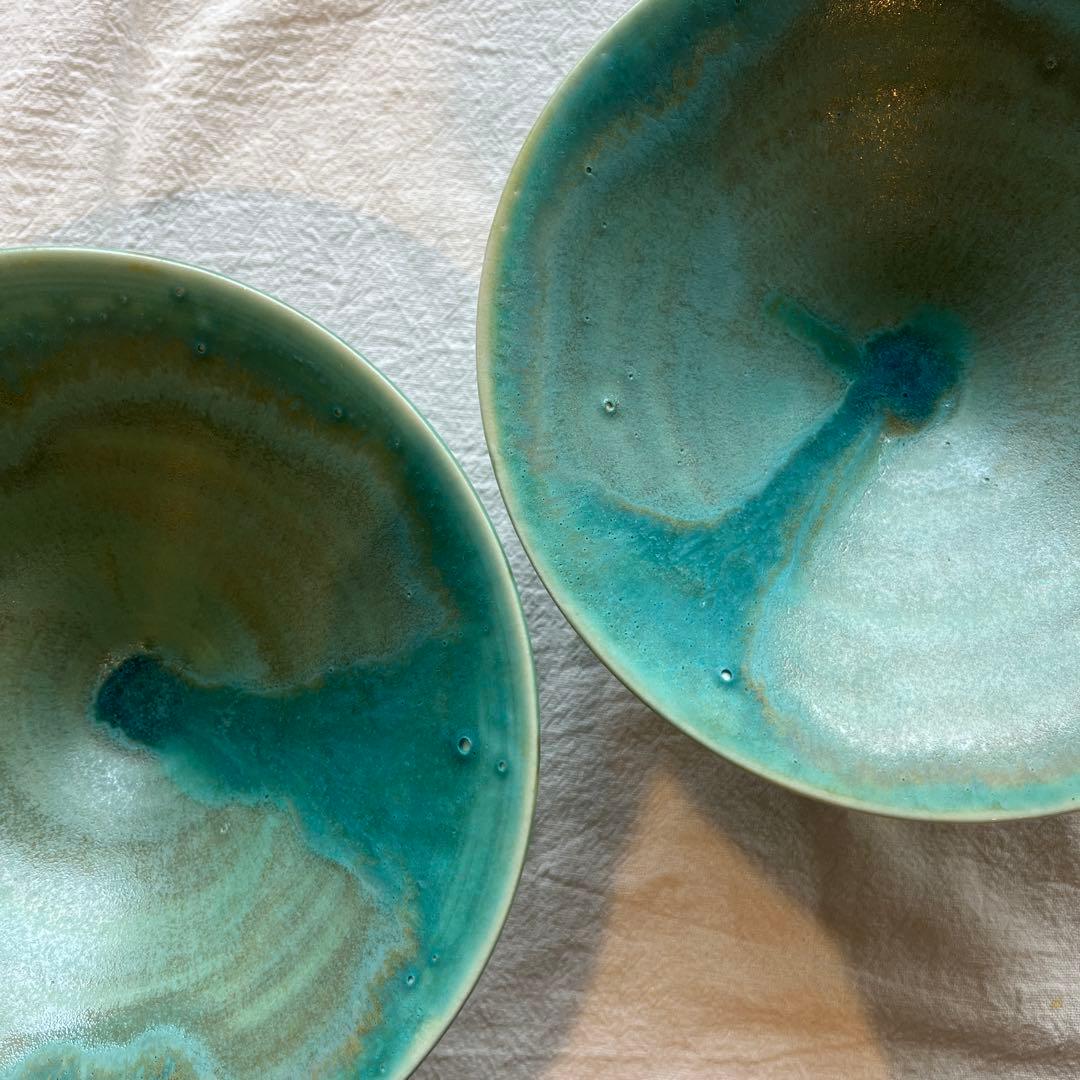 池田優子 浅鉢2点セット