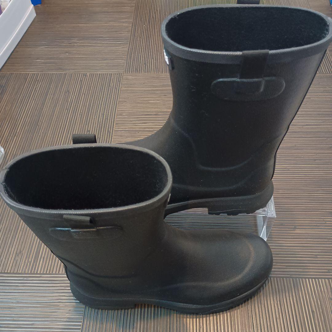 AIGLE エーグル アリア ラバーブーツ 黒