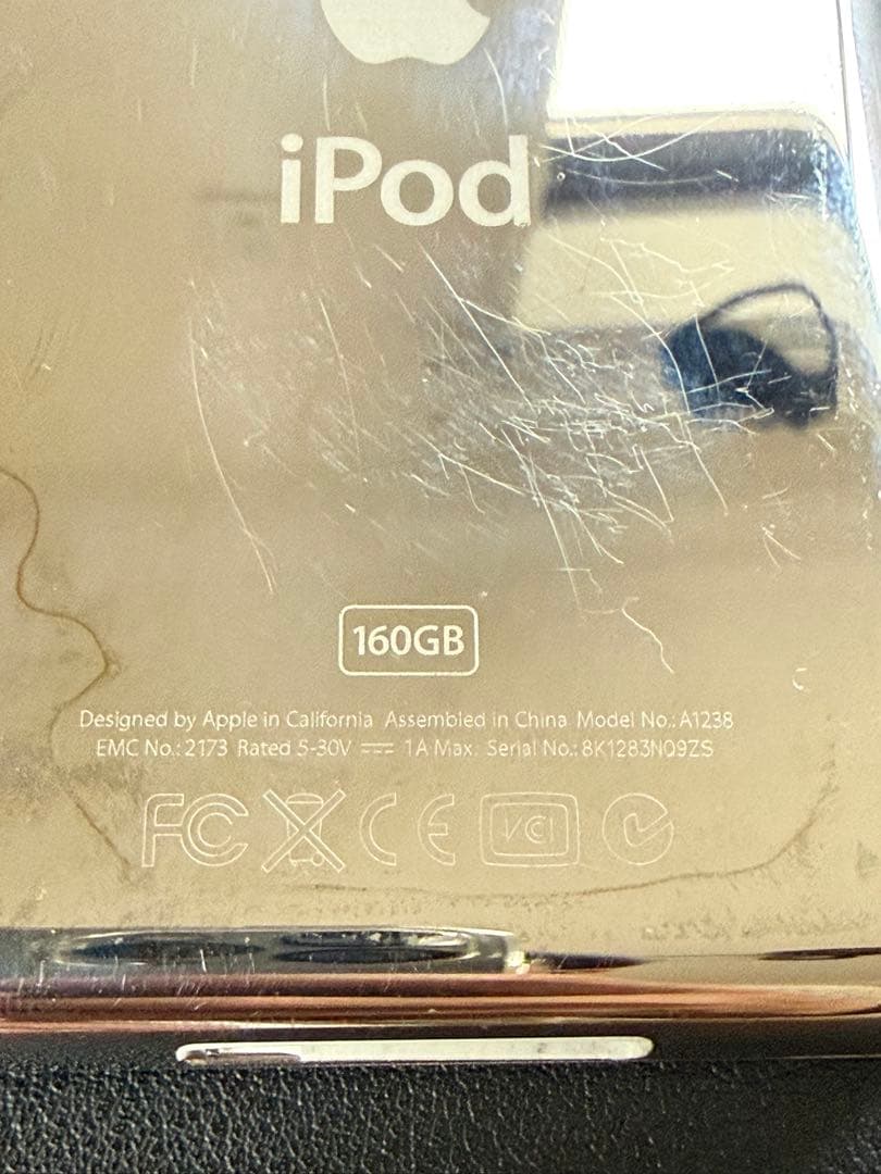 iPod classic 160gb A1238 ジャンク