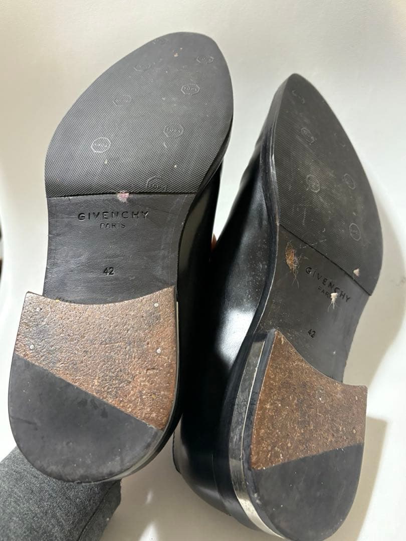 レア ジバンシGivenchy 2013awメタルヒールドレスシューズ42美品