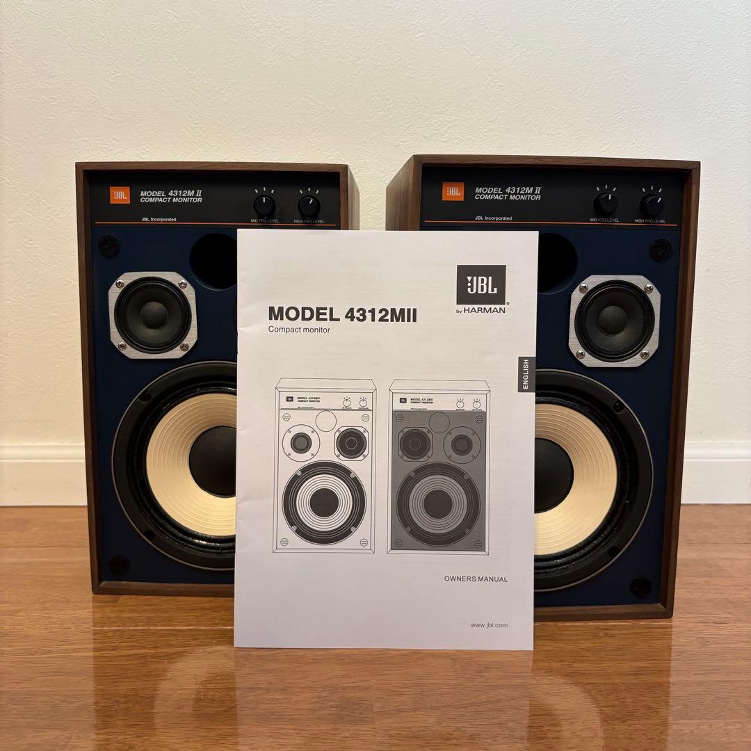 【ワンオーナー】JBL 4312MII (WX)スピーカー コンパクトモニター