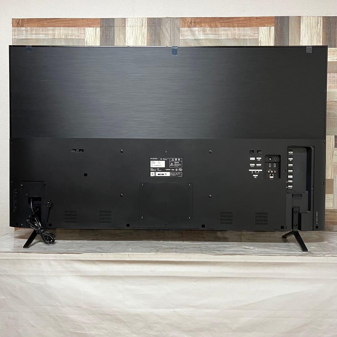 レンさん専用全国送料込展示見本品フナイ65型4KTV録画機能内蔵Wチューナ搭載