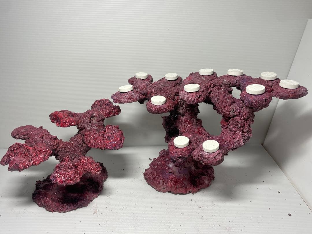 【送料無料】人工ライブロック　PHR28／12穴加工　アク抜き済み安心塗料使用