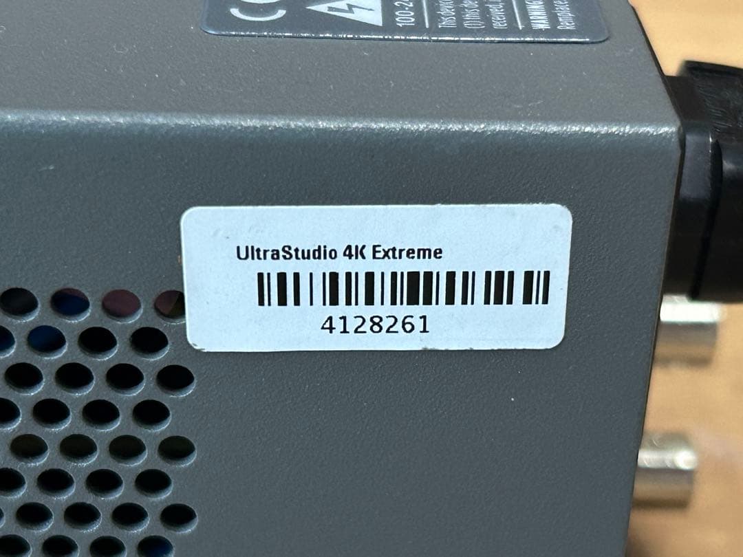 ☆FG007 UltraStudio 4K Extreme　Blackmagic