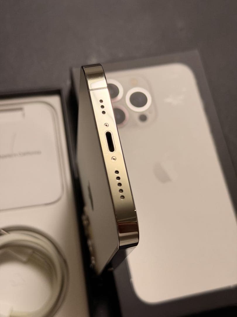 【美品・バッテリー100%】iPhone 13 Pro 1TB シルバー 本体