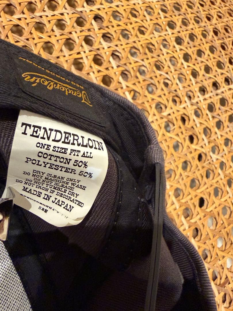 TENDERLOIN テンダーロイン　キャップ グレー　木村拓哉　キムタク