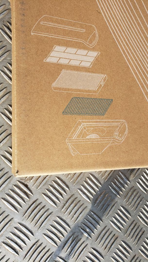 未使用　アトモスフィア スカイ　用 カーボン脱臭フィルター 120541Z